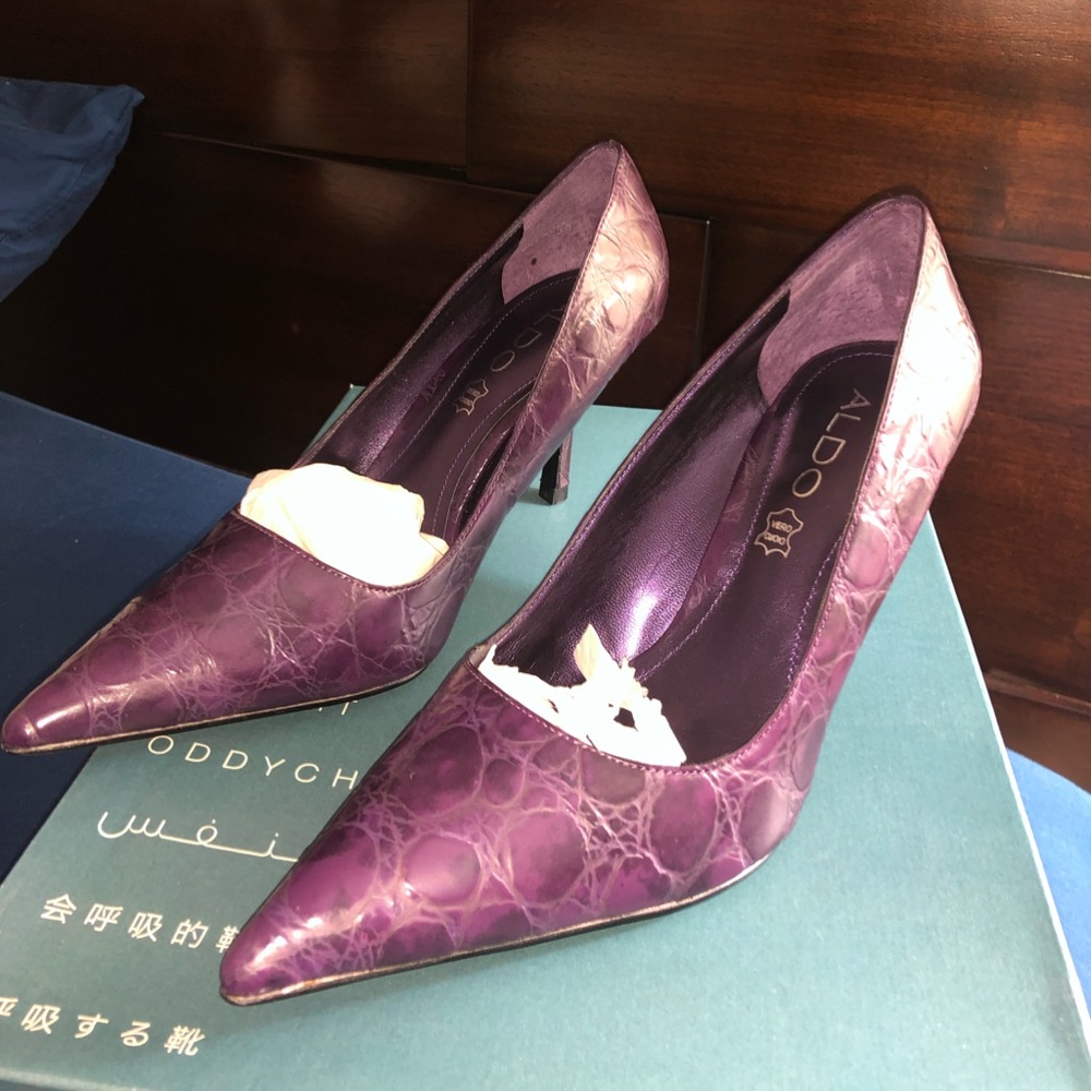 Purple heels